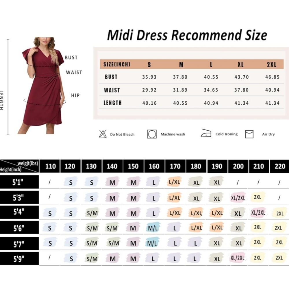NWT G&Y Dark Green V Ruched Tie Waist Wrap Short Sleeve Cocktail Midi Dress XL - Picture 13 of 15